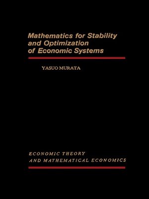 cover image of Mathematics for Stability and Optimization of Economic Systems